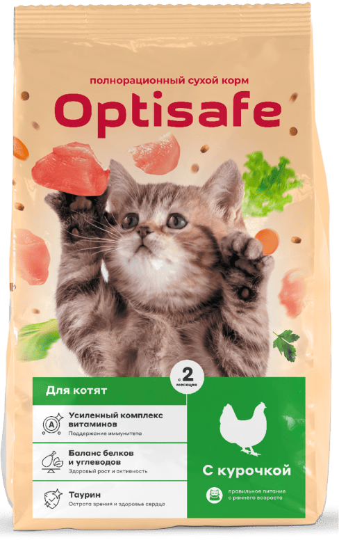 Корм сухой для котят